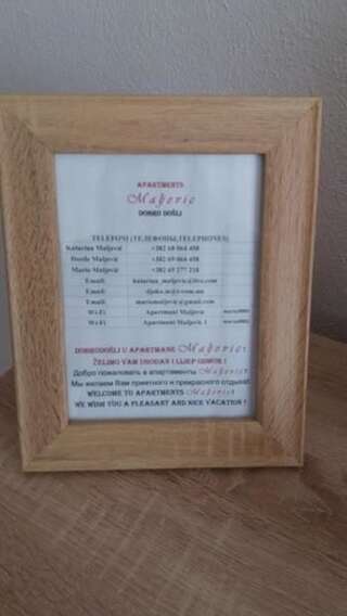 Апартаменты Apartments Maljevic Бар Апартаменты с 1 спальней-127